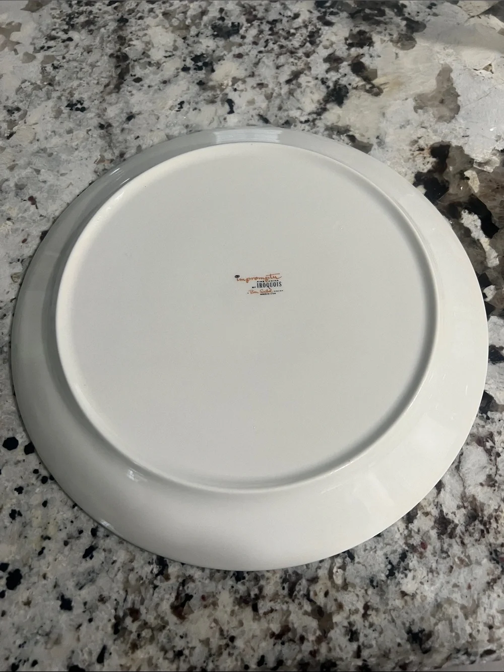Vintage Iroquois Impromptu Ben Seibel Dinner Plate 10” Mid Century Modern MCM